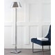 preview thumbnail 11 of 16, Odette 60" Metal LED Floor Lamp, Brushed Brass by JONATHAN Y - 60" H x 15.75" W x 15.75" D