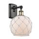 Option Black Antique Brass / White