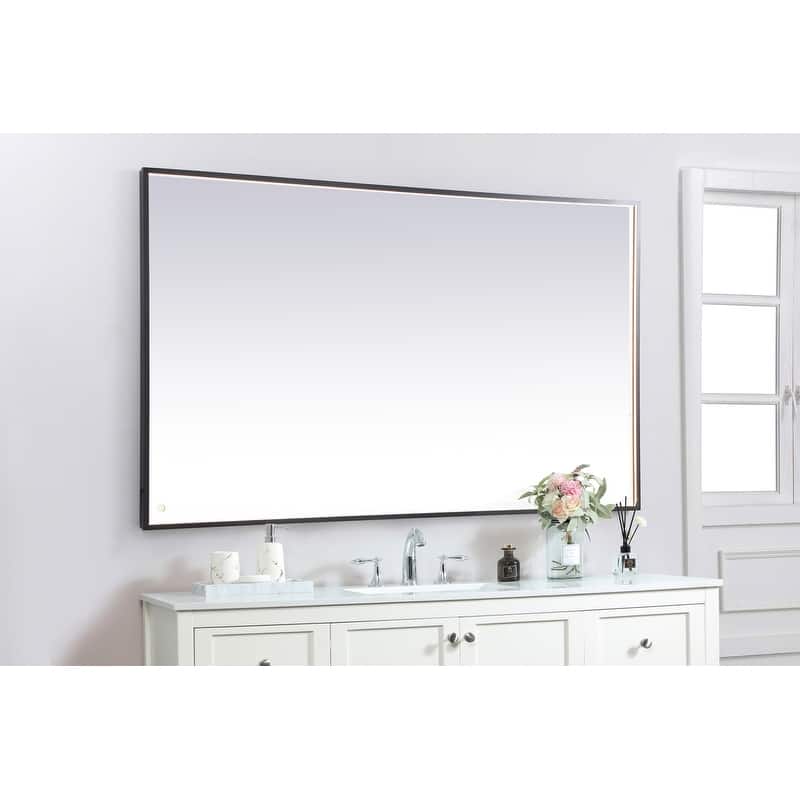 Indigo Home 42x72 inch LED mirror with adjustable color temperature