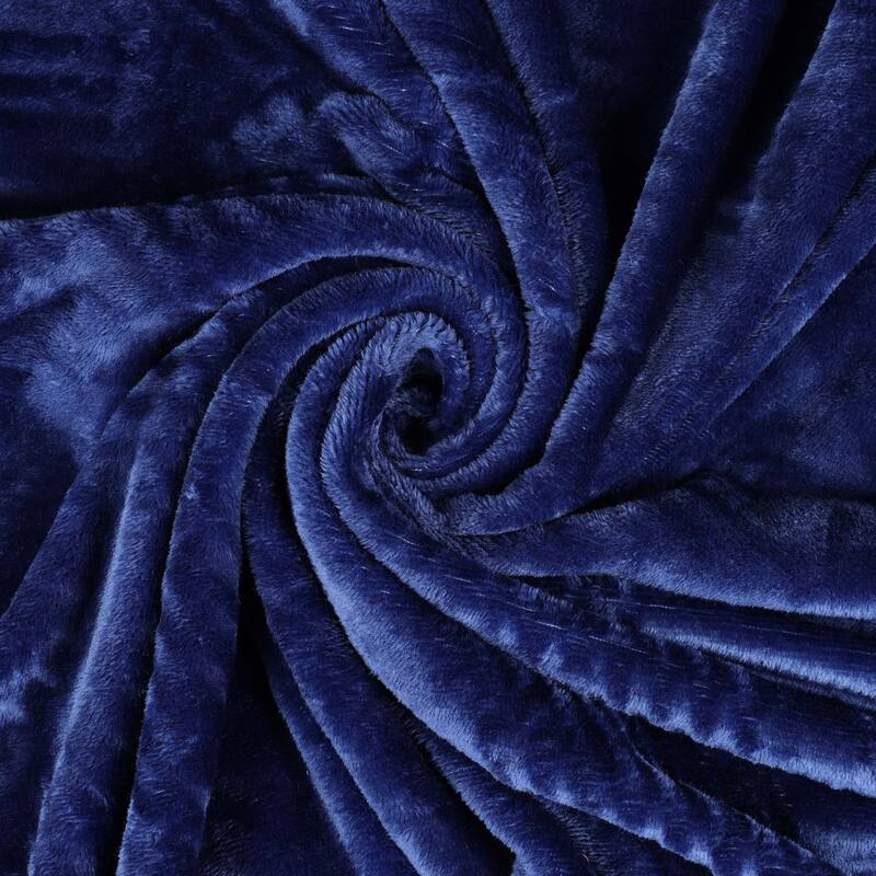 Superior Fleece Plush Medium Weight Soft Fluffy Decorative Blanket