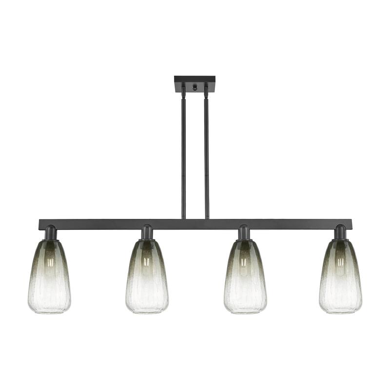 Innovations Lighting Urban Downtown - Brookhaven Almond - 4 Light 48" Stem Hung Island Light