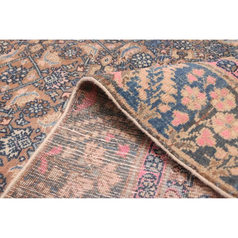 ECARPETGALLERY Hand-knotted Antalya Vintage Brown Wool Rug - 4'2 x 7'2