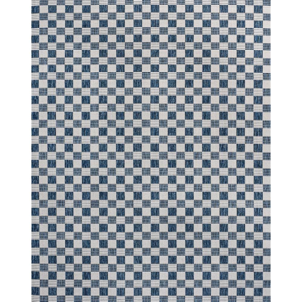 JONATHAN Y Maribel Traditional Cottage Checkerboard Green/Cream Indoor/Outdoor Area Rug