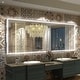 preview thumbnail 18 of 72, LED Bathroom Mirror with UL Listed, High Brightness, Anti-Fog, 3 Color Temperature, Dimmable 84x32
