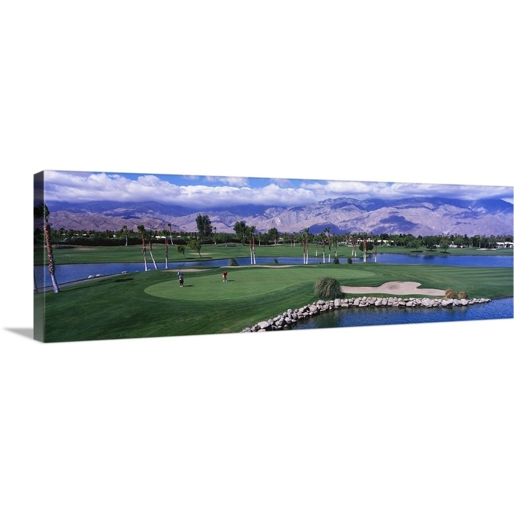 California Palm Springs Golf Course Canvas Wall Art Overstock 16861107
