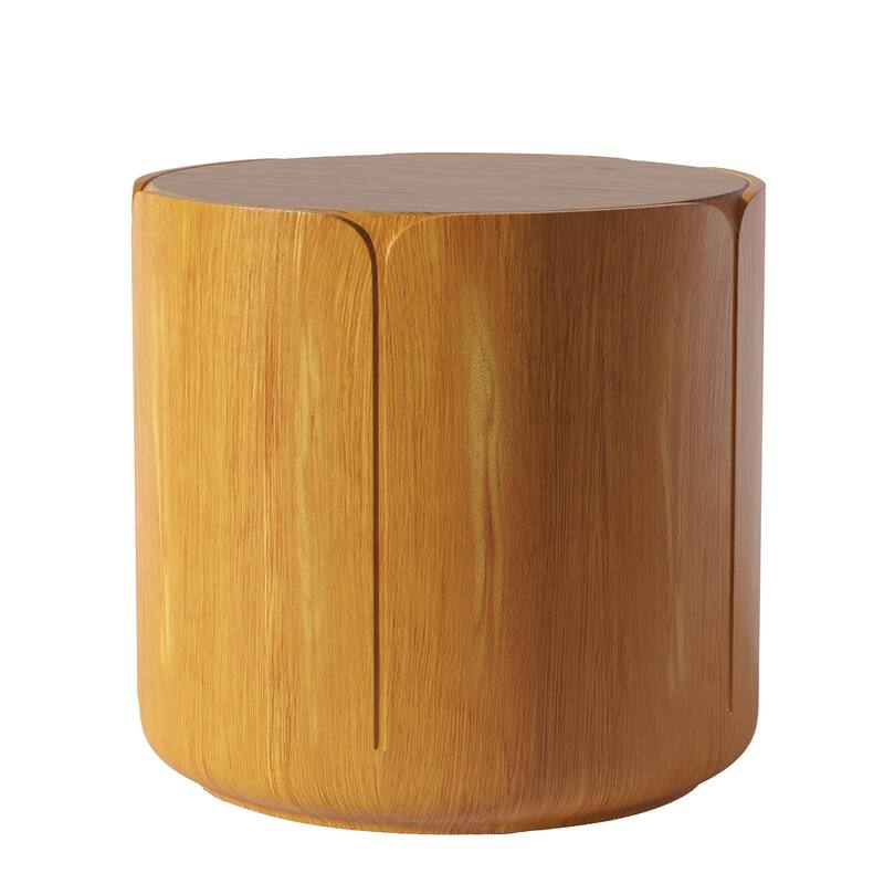 GDFStudio Kaelwyn MGO Cylindrical Waterproof Coffee Table