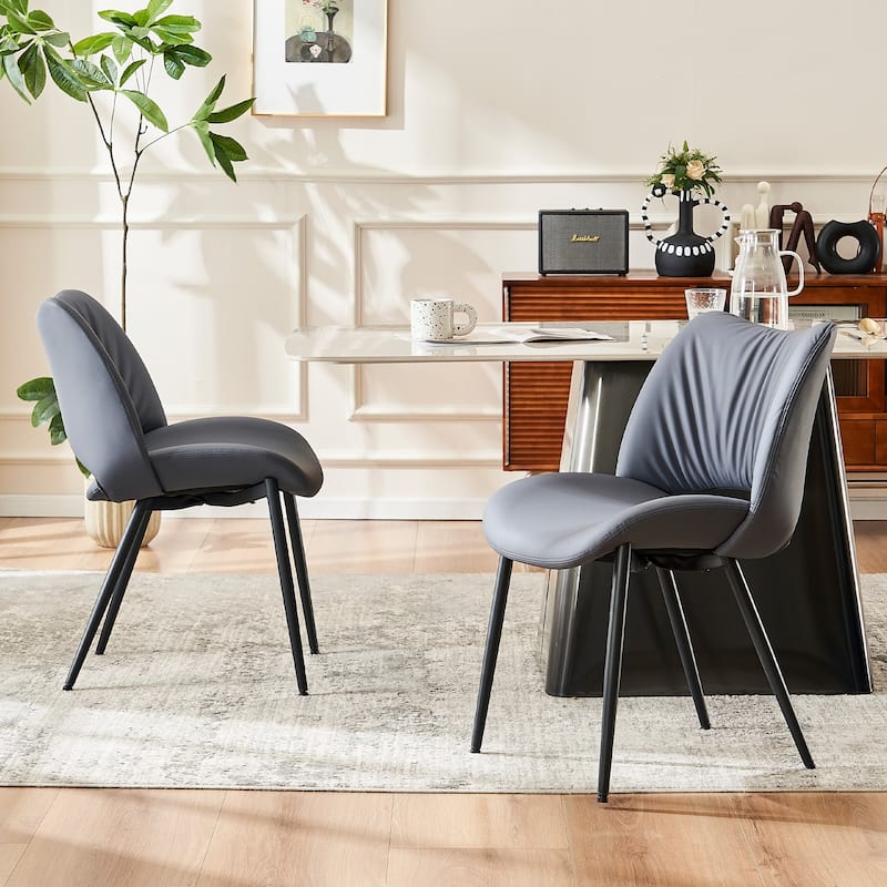 Modern Dining Kitchen Chairs Set of 2 Loads up to 300lbs