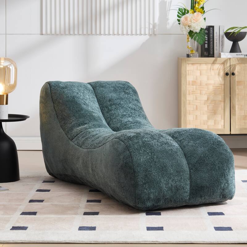 Creative bean bag sofa chair for adults filled with high-quality sponge that is plump and elastic fitting the curves o