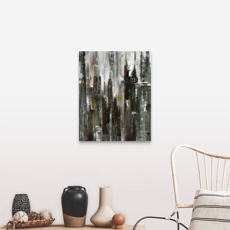 "Emerald City" Canvas Wall Art - 24 x 30