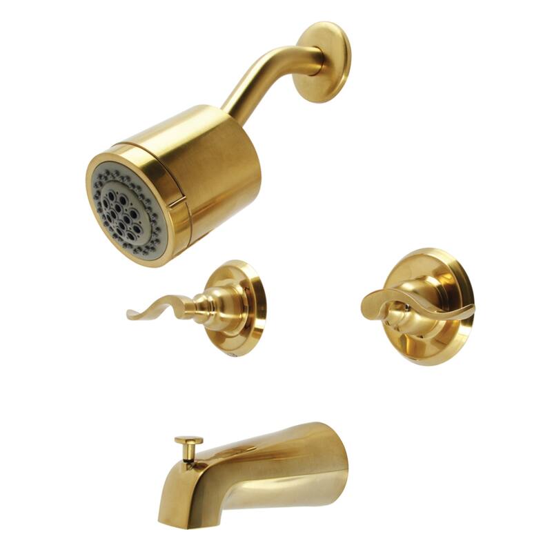 NuWave French Two-Handle Tub and Shower Faucet