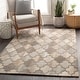 preview thumbnail 1 of 8, Livabliss Ingleside Transitional Area Rug Dark Brown - 4' Round