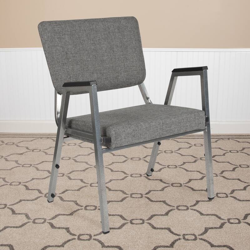 4 Pack Antimicrobial Bariatric Medical Reception Arm Chair
