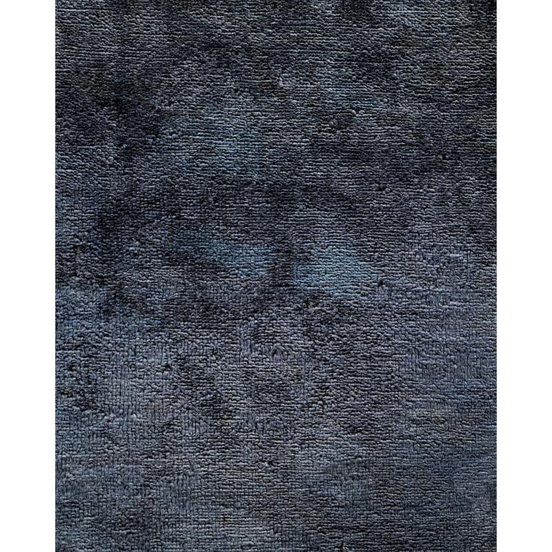 Vibrance, One-of-a-Kind Hand-Knotted Area Rug - Gray, 8' 1" x 9' 10" - 8' 1" x 9' 10"