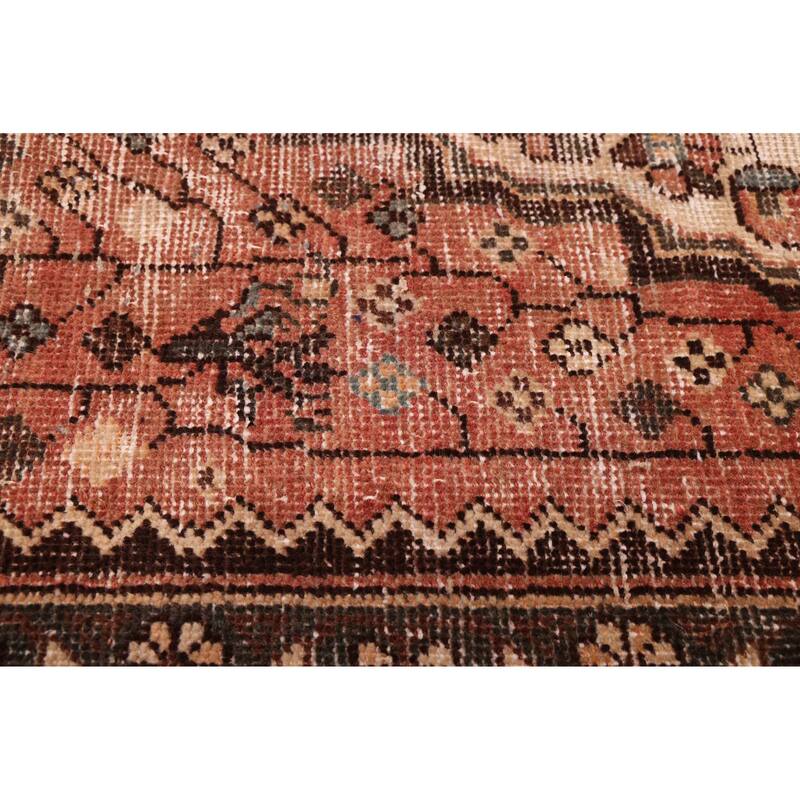 ECARPETGALLERY Hand-knotted Antalya Vintage Copper Wool Rug - 5'6 x 9'8