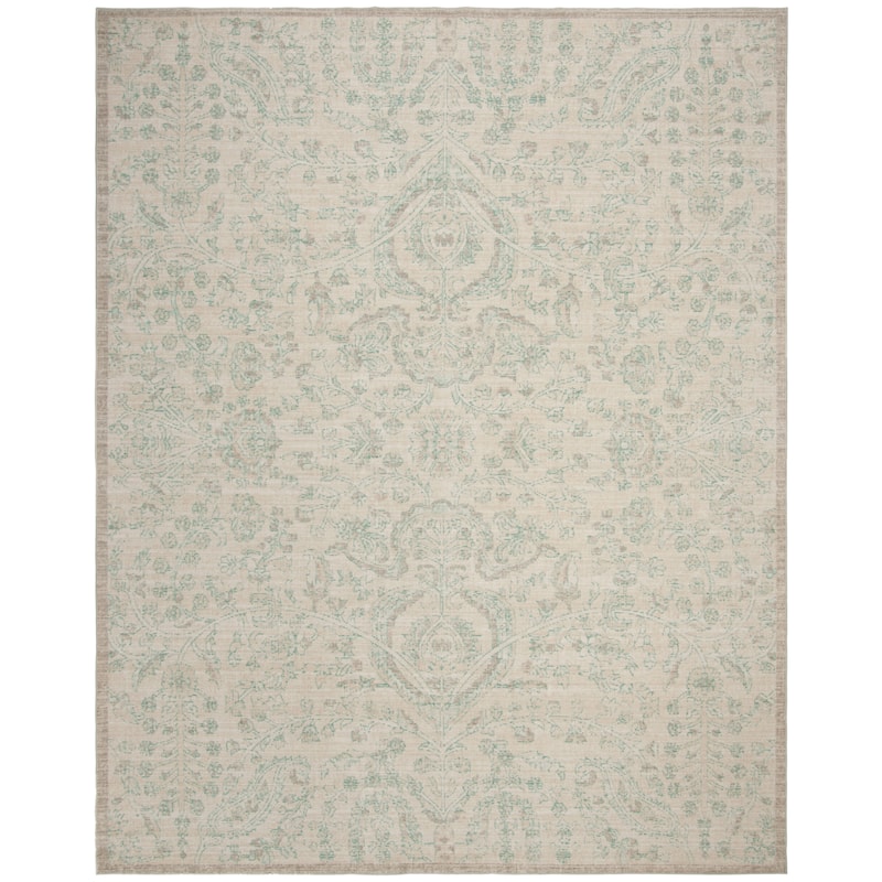 SAFAVIEH Windsor Zineta Oriental Rug - 9' x 13' - Cream/Aqua