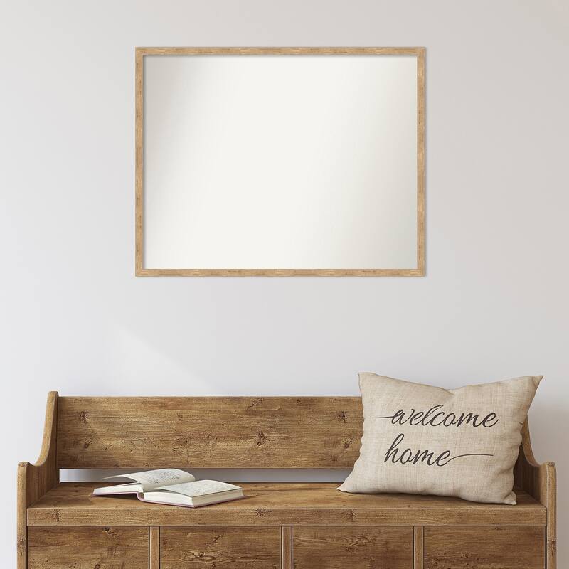 Imprint Non-Beveled Wood Framed Wall Mirror