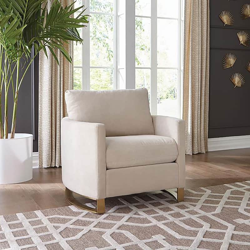 Corliss Upholstered Arched Arm Accent Chair
