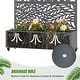 preview thumbnail 87 of 103, 72 in Metal Movable Planter Box with Trellis Privacy Screen Lockable Wheels