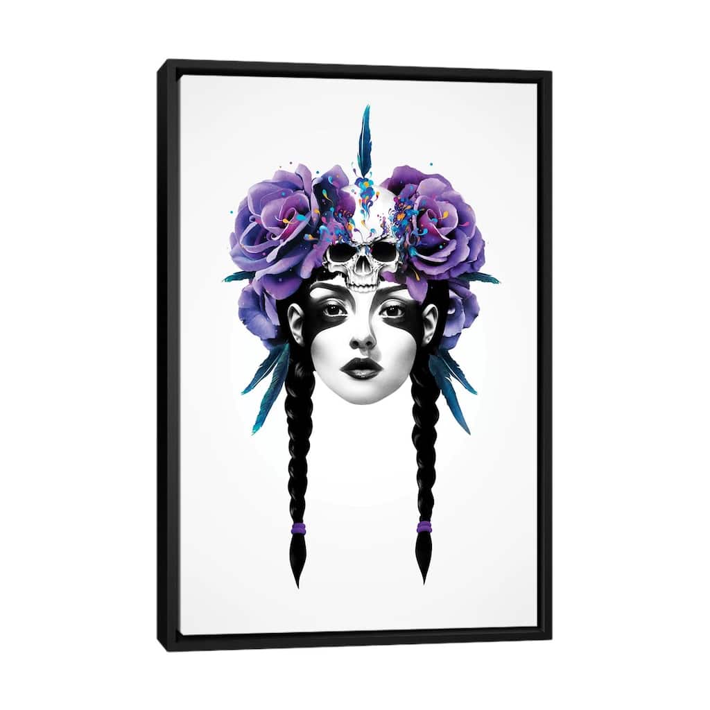 iCanvas "New Way Warrior" by Ruben Ireland Framed
