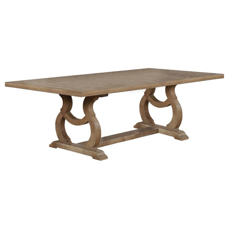 Brockway Extension Leaf Trestle Dining Set