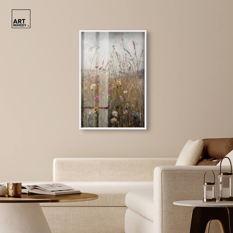Field of Forgotten Dreams I Shadowbox by Art Remedy