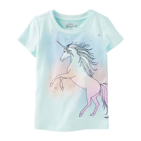 Shop Oshkosh B Gosh Baby Girls Originals Graphic Tee Unicorn 9