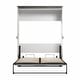 preview thumbnail 19 of 22, Orion 67W Queen Murphy Bed by Bestar