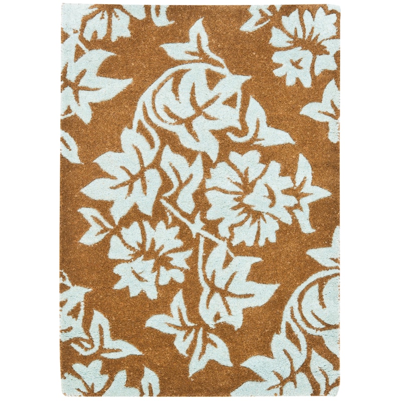 SAFAVIEH Handmade Soho Kassie Floral N.Z. Wool Rug