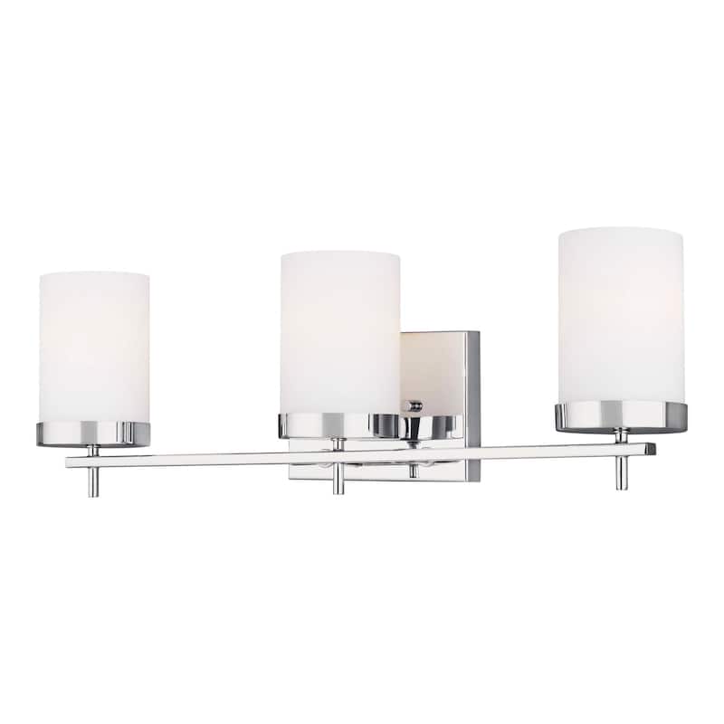James Allan Fieldon 3 Light 24" Wide Vanity Light - Chrome
