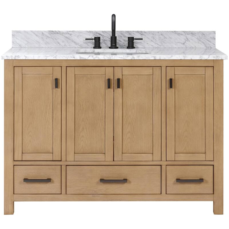 Avanity MODERO-VS49-C Modero 48" Free Standing Single Basin Vanity Set - Brushed Oak - Brushed