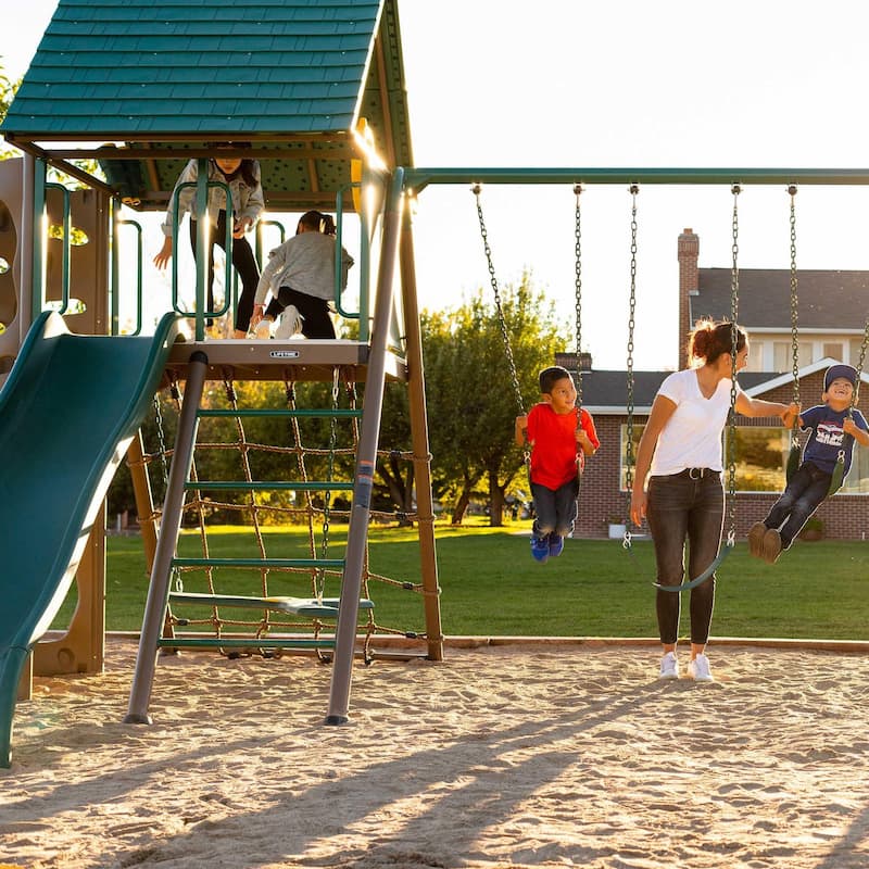 Lifetime Big Stuff ® Deluxe Swing Set