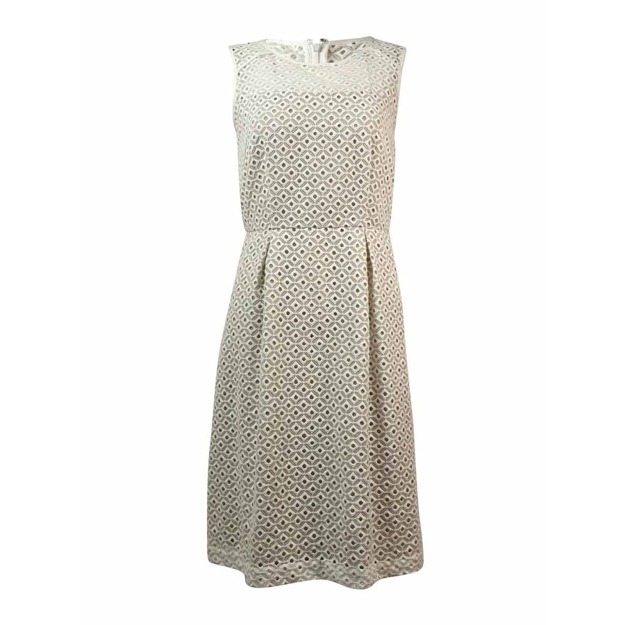 calvin klein eyelet dress