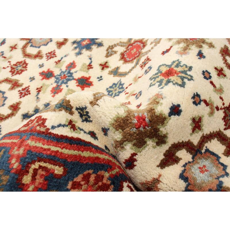 ECARPETGALLERY Hand-knotted Serapi Heritage Cream Wool Rug - 2'7 x 7'11