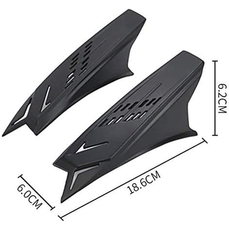 bike helmet horns 1Storm Motorcycle Full Face Horn Wing as Bonus: HB75 Matt Black / S(55-56 cm 21.7/22.0 Inch ) Never worry about fading or cracking A Set Of Motorcycle Helmet