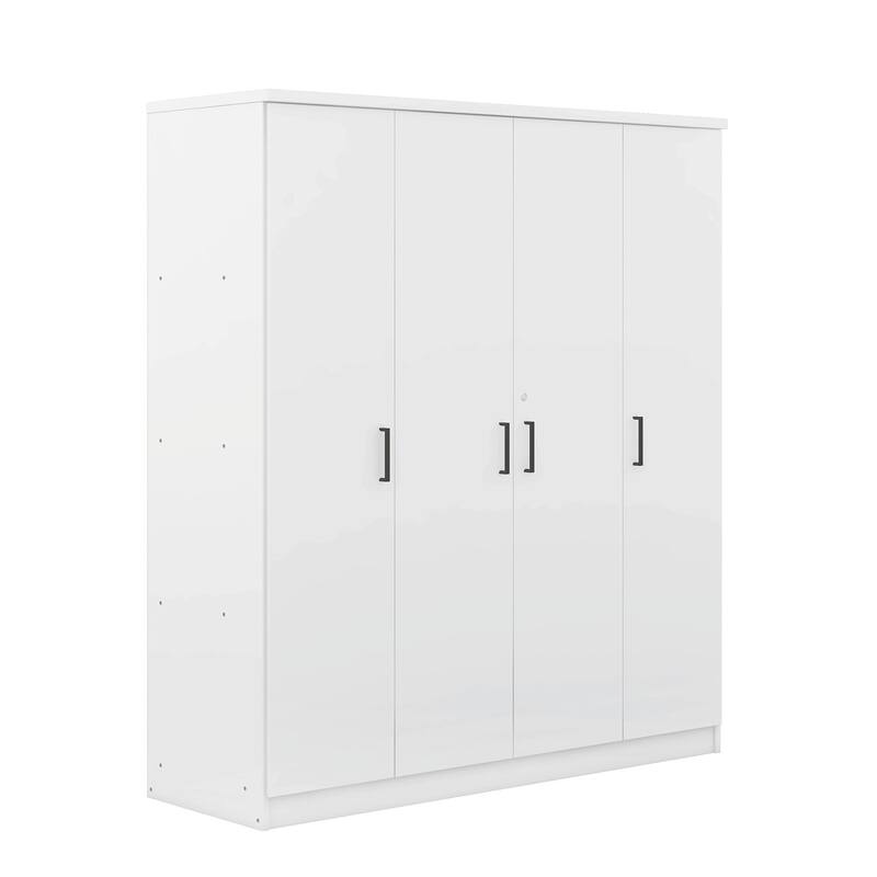 4-Door Wardrobe with 1 Drawer