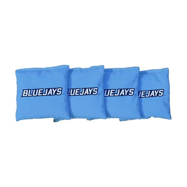 slide 2 of 3, Creighton Themed Cornhole Bags All-Weather Resin Filled