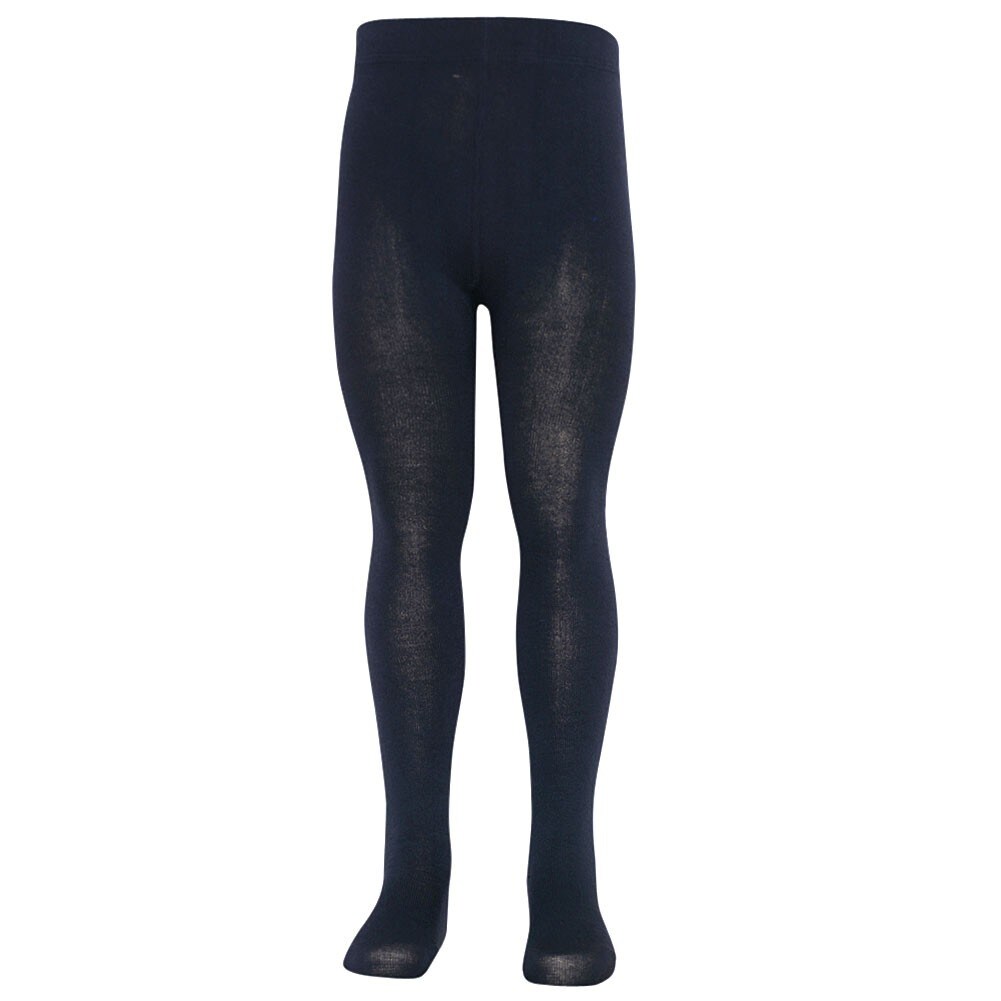 navy tights baby girl