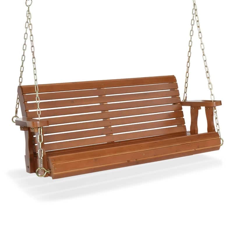 2 Person Patio Wooden Porch Swing