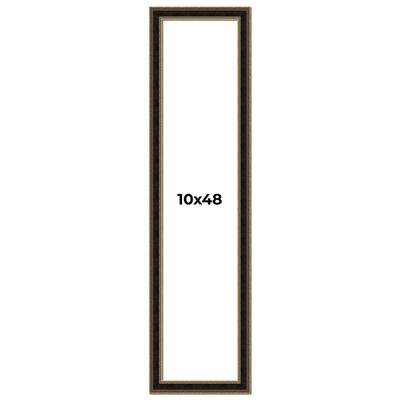 10x48 Frame Gold Antique Vintage Sold Wood Picture Frame | 1.75 Inch