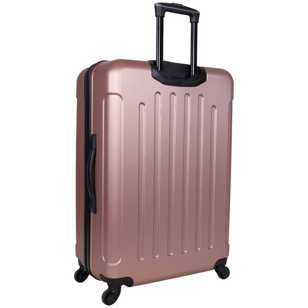 large 4 wheel lightweight suitcase