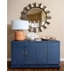 preview thumbnail 2 of 1, Uttermost Gotham 41" Round Urban Industrial Oversized Scalloped Fluted