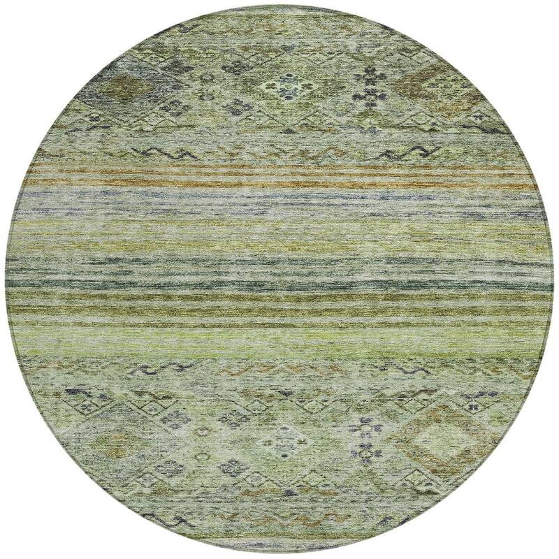 HomeRoots Floral Transitional Rectangle Outdoor Rug