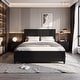 preview thumbnail 34 of 57, Christopher Knight Home - Modern Wooden Bed Frame with Headboard and Footboard