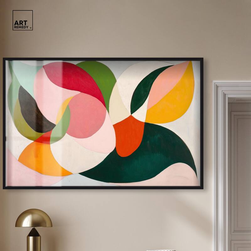 Color Fusion Shadowbox by Art Remedy