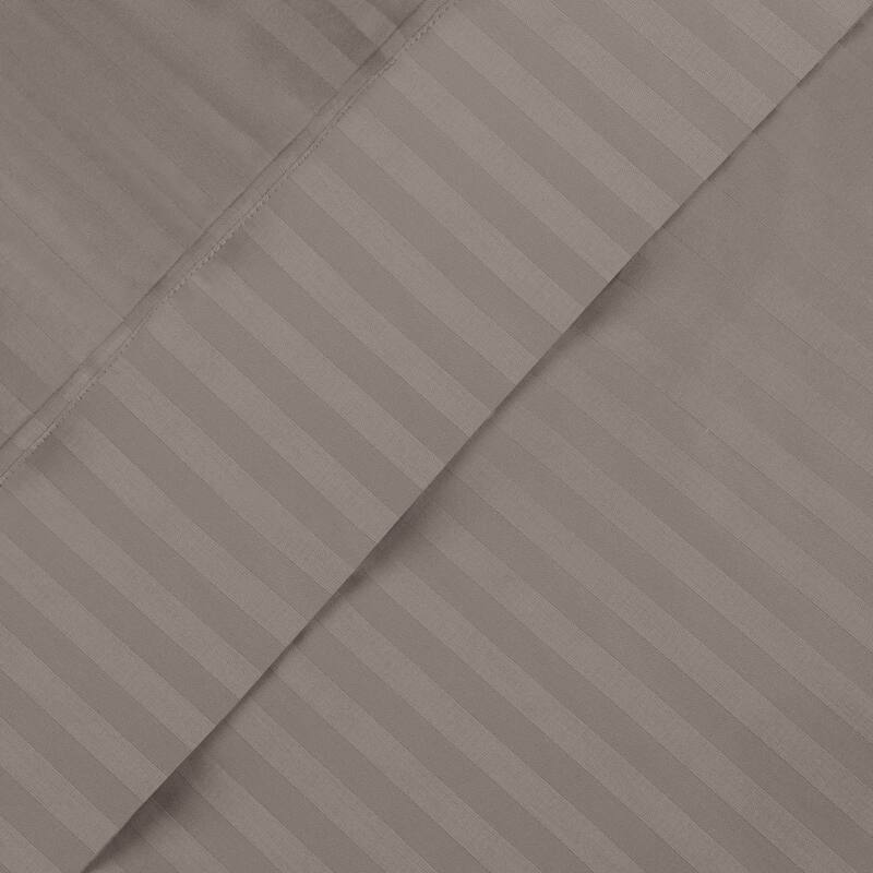 Superior Egyptian Cotton 600TC Striped Deep Pocket Sheet Set