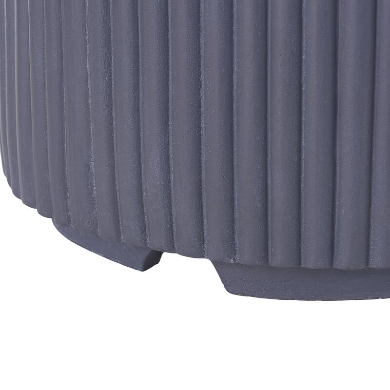 Christopher Knight Home - Lecce 17x19.9" Outdoor MgO Propane Tank Holder/Side Table for Multiple Use