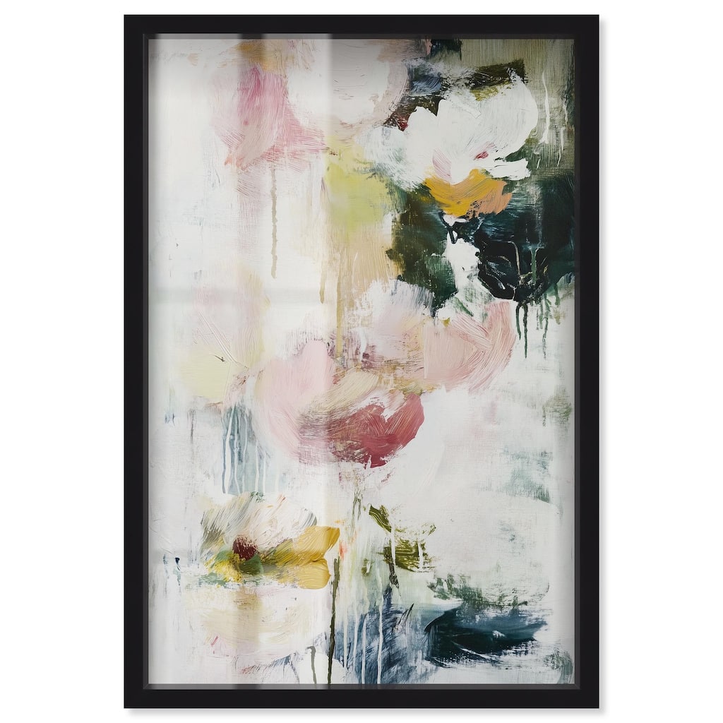 Dripping Colors IV Shadowbox by Art Remedy