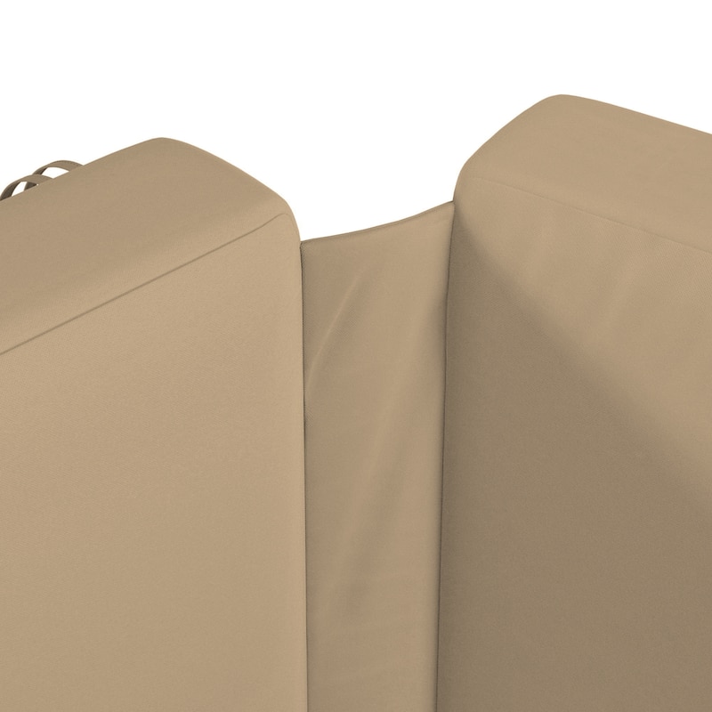 California Umbrella Outdoor Chaise Lounge Cushion, 24" x 78", 3.5" Thick, Memory Foam, Solstice Olefin Fabric