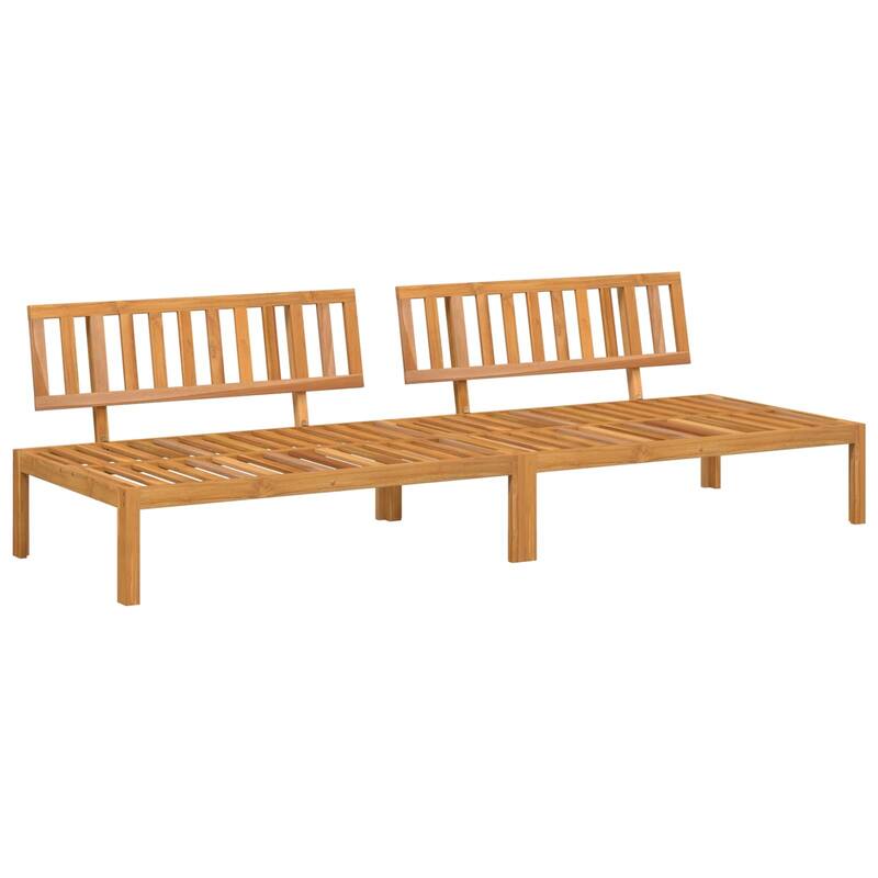 vidaXL Sofa Set in Solid Acacia Wood