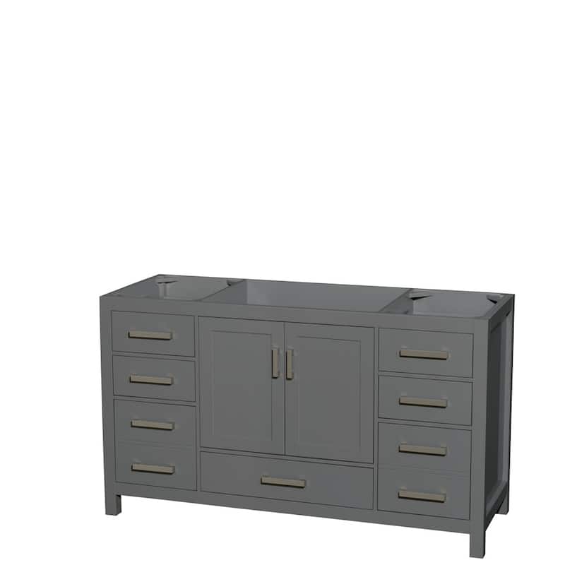 Wyndham Collection WCS141460SSXXMXX Sheffield 60" Single Free Standing